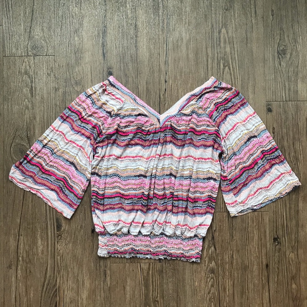 American Rag  • Colorful Blouse  • Size M - Picture 3 of 5
